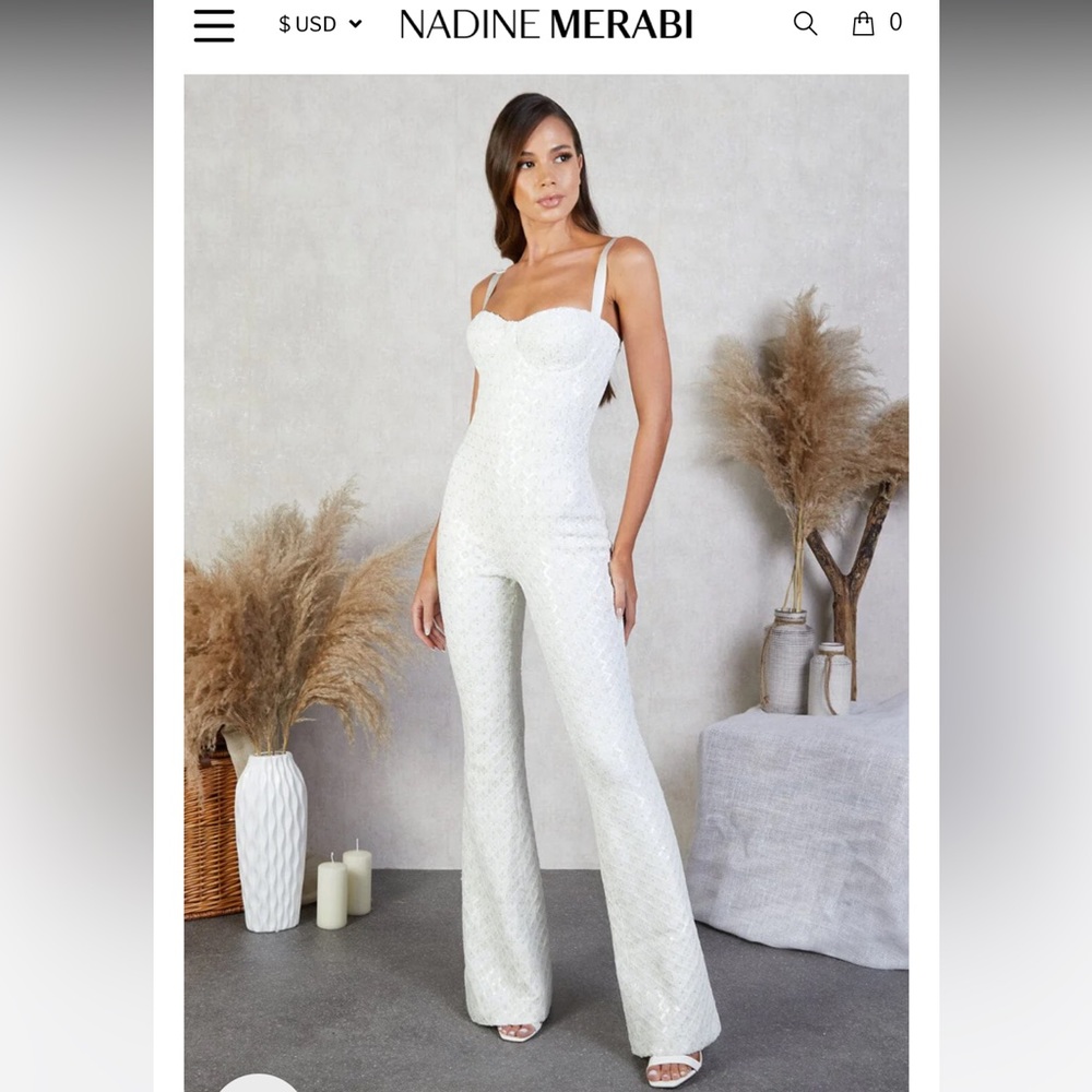 Hailey White Jumpsuit